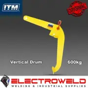 ITM 600kg Vertical Drum Lifter Steel Red Coded Steel Plate Lift TM9125-00600