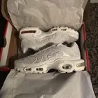 Size 5 - Nike Air Max Plus Triple White 2021