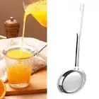 Fine Mesh Strainer for Eggs Oil and Noodles Filtration Stainless Steel Colander