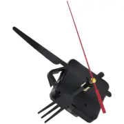 Clock Movement Kit with Knife and Fork Hands for Repair - Black