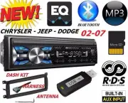 02 03 04 05 06 07 CHRYSLER JEEP DODGE BLUETOOTH USB SD AUX CAR RADIO STEREO