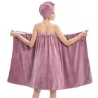 Bath Wrap Towels for Women – Adjustable Spa Shower Wrap with Super Absorbent ...