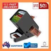 35mm Slide Viewer 3X Magnification LED Light for Film Negatives, Batteries Incl.