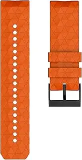 [NPKNGZTATW] 24mm Width Silicone Watch Strap Compatible With SUUNTO 9 Baro Band Sport Silicone Repalcement Wristband Compatible With SUUNTO Watch strap