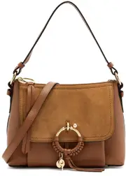 See BY Chloé Joan Small Grained Leather Cross-body bag - Tan ONE SIZE