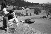 Jean Claude Androuet Maurice Gelin Alpine A110 1967 Rally Car Old Photo
