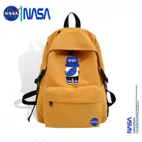 在飛比找Yahoo!奇摩拍賣優惠-NASA聯名2023新款後揹包女大容量學生書包時尚百搭電腦旅