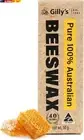 Gilly’S Pure Australian Beeswax Block 50G - 100% Food-Safe Wax for Candles, Soap