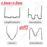 Hot Stapler Bumper Fender Fairing Welder Gun Plastic Repair Tool 400PCS Staples