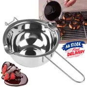 Stainless Steel Scented Candles Wax Double Boiler Melting Pot Wedding For DIY