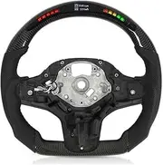 M Sport Carbon Fiber LED Shift Lights Steering Wheel Nappa Leather Compatible With BMW M5 F90 M8 X3M X4M X5M X6M G3X G1X G0X