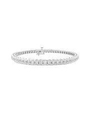 Platinum 4.03 ct. tw. Lab Grown Diamond Bracelet