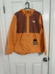 NWT-The North Face Women's Antora Jacket-Peach Granite-Plus Size 1X