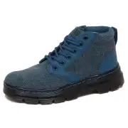 F2330 (NO BOX) scarpa donna tissue DR. MARTENS scarpe blue boot shoe woman