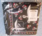 Oriental Trading Skull & Crossbones 12 Pack Halloween Pirate Bandanas Scarf NIP