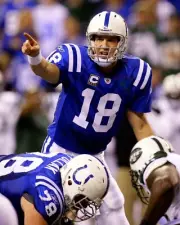 8x10 Photo PEYTON MANNING Indianapolis Colts NFL Pro Super Bowl MVP Broncos HOF
