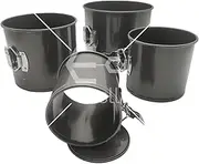 Esslly Tall Panettone Spring Form Cake Tin Mold - Set of 4 Sizes