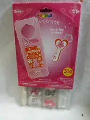 Valentines Foam Craft Kit -- Key Rings, Rhinestones, Necklace, Etc. Kids/School