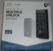 ANKER EUFY SMART LOCK BLUETOOTH KEYPAD KEY WI-FI BRIDGE DEADBOLT