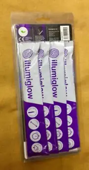 Illumiglow Glow Sticks - 4 Pack 6" - Infrared