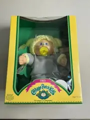 1983 Cabbage Patch Kids Girl Blonde Hair Blue Eyes Dimples Pacifier MIB