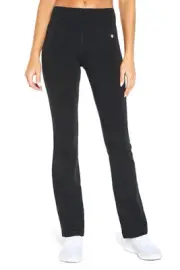 Women's High Rise Tummy Control Bootleg Pant, Black, Medium