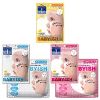 在飛比找蝦皮購物優惠-日本【KOSE】BABYISH嬰兒保濕面膜 7入 / 50入