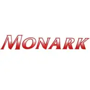 Monark Boat Decal | 32 x 5 1/4 Inch White Red Gradient