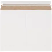 12 1/4" X 9 3/4" White Stayflats Lite® Mailers (200 Per/Case)