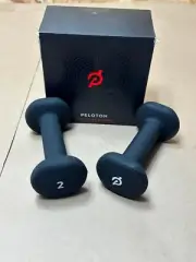 2x Pack Official Peloton 2Lb Dumbbells Hand Weights Excercise Bike Accessory