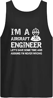 [VidiAmazing] I am Aircraft Engineer to Save The time Men's Tank Top