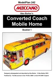 Meccano Model Plan - Converted Coach Mobile Home