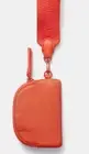 New MIMCO Mercy Wrist Strap Coin Keys Purse Wallet Leather Polyester In Mandarin