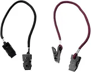 Lovoski 2 Pieces Hat Clip, Strong Lanyard Cord Cap Retainer - Black, Wine
