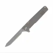 EDC Titanium Utility Knife Replaceable 440C Blade Outdoor Scalpel Foldable Knife