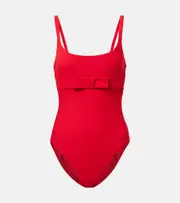 [Karla Colletto] Karla Colletto Bow-detail swimsuit AU 16 red