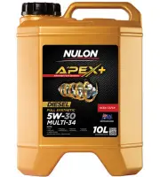 Nulon DPF Diesel Full Synthetic Car Engine Oil 5W-30 10L for TOYOTA