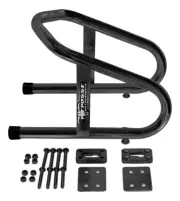 Pit Posse 11017BK Motorcycle Universal Removable Wheel Chock 6 1/2" Wide (Black)