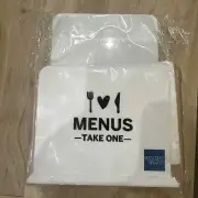 "AMEX" American Express "To Go" Menu Holder- For Restaurant, Bars- Brand New!