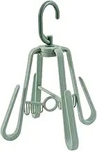 Folding Shoe Rack,Rotating Shoe Organizer - Space-Saving, Anti-Slip Dryer Hanger for Scarves Socks Clothing