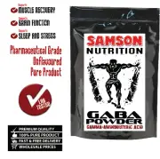 Pure GABA Powder 3kg, Gamma-Aminobutyric Acid, Stress & Sleep Support Gh Levels