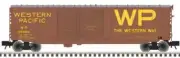 O-Gauge - Atlas - Western Pacific The "Western Way" Double Door Boxcar #35329