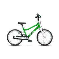 在飛比找PChome24h購物優惠-woom｜woom3 兒童自行車-綠/16吋/兒童手煞/護鏈