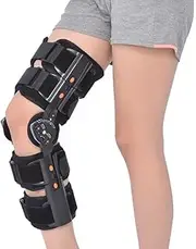 Adjustable Knee Pad, Stabilizes Leg Aids Post Injury Recovery, Universal Knee Immobilizer Stabilizer, Knee Brace for Pain and Arthritis Support