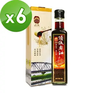 弘益傳香世家 特級香醇胡麻油270ml*6入組