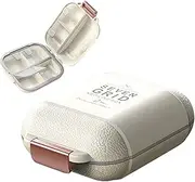 Pill Organizer - Medicine Box,Weekly Pill Storage Case, Small Sealing Medicine Organizer with 7 Grids, Convenient and Portable To Use