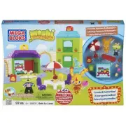 Mega Bloks Moshi Monsters #80631 Ooh La Lane 97 Pieces Surprise Moshling Inside