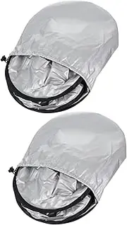 1Set Shade Auto Sun Shield Coated Cover for Windshield Protection Blocks UV Rays Keeps Interior Cars Trucks