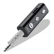 Bluetooth 5.0 Receiver, Mini Wireless Bluetooth 3.5mm Aux Input Audio Adapter