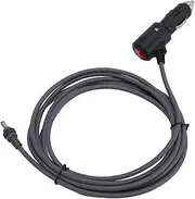 DC Power Cable Cigar Lighter with Switch, Water 10ft 18AWG DC Power Supply for Cars Trucks Boats Ships, Gray PVC